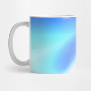 BLUE WHITE ABSTRACT TEXTURE ART Mug